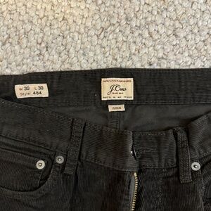 J. Crew Charcoal Corduroy Pants 30x30 484 Fit